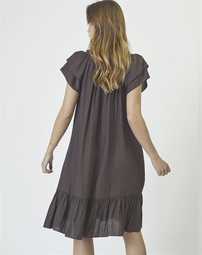 Co' Couture - Sunrise CC Crop Kjole - Mocca 